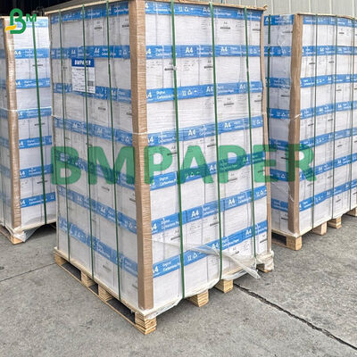 Bezwęglowy papier laserowy o gramaturze 80 g/m² do formularzy biznesowych powlekany przód tył