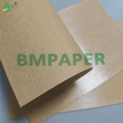 300gm + 15g PE powlekany brązowy papier kraft do talerza z jedzeniem ulicznym 85cm
