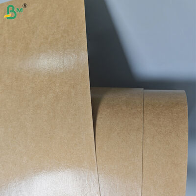 300gm + 15g PE powlekany brązowy papier kraft do talerza z jedzeniem ulicznym 85cm