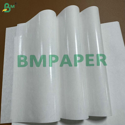 Heat Sealable 50gsm 60gsm White Kraft Paper with PE Coating for Food Wrappers and Bags
