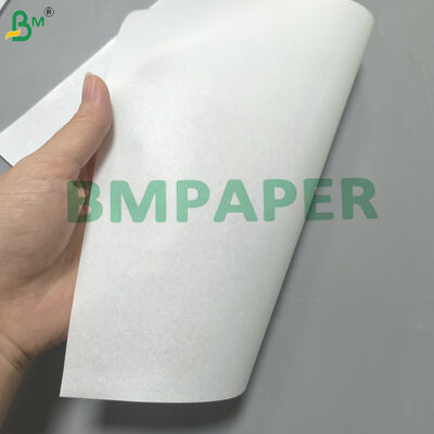 Biały 43 - 45 gm Papier powlekany do jogurtów