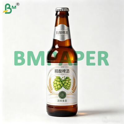 70gm Metalizowany papier na mokro dla etykiet piwa i wina 1040mm x 730mm