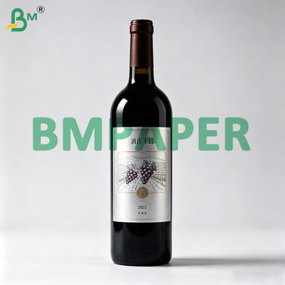 70gm Metalizowany papier na mokro dla etykiet piwa i wina 1040mm x 730mm