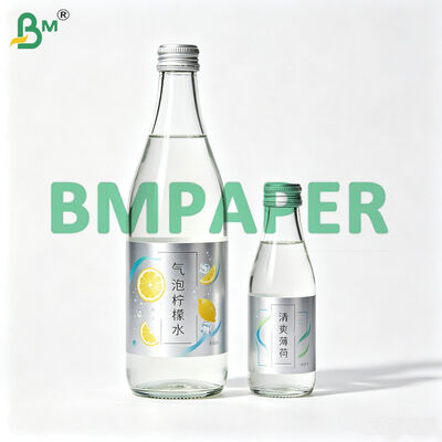 70gm Metalizowany papier na mokro dla etykiet piwa i wina 1040mm x 730mm
