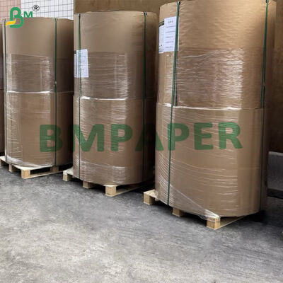 250gsm + 15g PE Coated Kraft Paper Cardboard For Greasy Soup Container 650mm