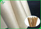 60gsm 120gsm Brązowy papier pakowy Roll Food Grade Type for Making Straws