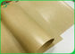 10G / 12G Papier błyszczący powlekany PE Wodoodporne brązowe cewki z papieru pakowego 700MM 1000MM