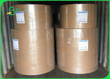 Papierowa tablica surowiec PE powlekany brązowy papier kraft prosty 700 mm cewki
