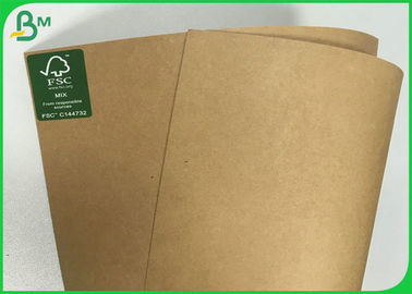 Przeciwwrotność czystej celulozy brązowej, rolka z papieru Kraft o masie 190 g 200 g 230 g 250 g