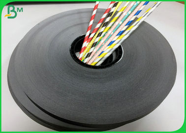 60G 15mm Solid Black Slit Paper Roll z zatwierdzoną certyfikacją FDA