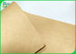 Virgin 40gsm 80gsm Rolka papieru pakowego w kolorze brązowym MG na pudełka na lunch