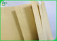 Rolki papieru spożywczego 42 g / m2 50 g / m2 Brązowy papier pakowy Kraft 110 cm 125 cm Szerokość