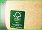 Ekologiczny 50g Kraft Paper Brązowy papier do pakowania żywności Rolka FSC FDA ISO
