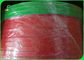 60gsm Solidny czerwony / zielony papier pakowy spożywczy do koktajli mlecznych biodegradowalny 15 mm