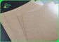 300gsm + 15g brązowy papier pakowy powlekany PE do smażonej żywności wodoodporny i olejoodporny