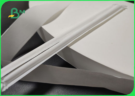 Biodegradowalny papier opakowaniowy do słomy spożywczej zatwierdzony przez FDA 32mm 44mm 24 26 28gsm