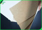 Brązowy papier pakowy powlekany przednią stroną dostosowany do 250 g / m2 na tacę na wynos