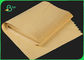 Dobra wytrzymałość Brązowy papier pakowy do pakowania żywności do pakowania chleba 70g 80g