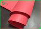 0,3 mm 0,55 mm nadające się do recyklingu czerwone papierowe rolki tkaniny nadające się do prania