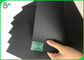 Recyklingowa, powlekana, 250 g / m2, 500 g / m2, czarna rolka papieru pakowego do pakowania w pudełko