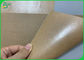Jedna strona 15g Dobrej jakości brązowy papier pakowy powlekany PE do jednorazowego użytku w misce sałatkowej