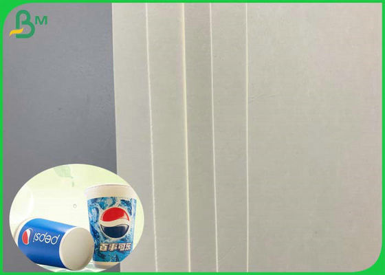 190g 210g Biały papier do kubków do jednorazowych kubków z wodoodporną powłoką PE