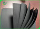 Pusty matowy czarny arkusz papieru 170gsm dwustronny naturalny czarny