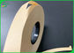 Naturalny brązowy papier pakowy FDA 60g 15mm MG do wodoodpornych słomek papierowych