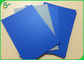 1 strona powlekana 2 mm grubości 2,5 mm niebieska lakierowana tektura do folderów