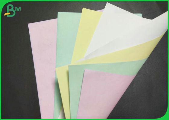 Biały Niebieski Żółty 55g 50g Papier bezwęglowy A4 650mm 750mm Szerokość w rolce
