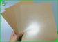 Jednostronnie laminowane folie PE o gramaturze 80 g / m2 do 300 g / m2 z recyklingu rolek z brązowego papieru pakowego