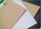 Papier pakowy powlekany białą gliną o gramaturze 325 g / m2 do pudełka na wynos 65 x 96 cm