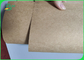 Naturalny brązowy papier pakowy o wysokiej wytrzymałości 250 g / m2 do uchwytów na kawę