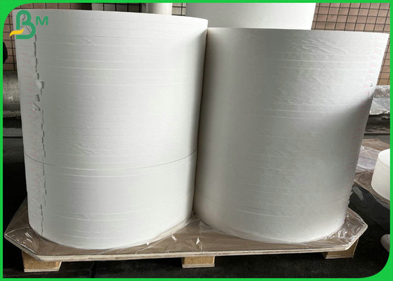 Biały papier do pakowania słomy 24g 28g 38mm / 53mm Materiał celulozy drzewnej