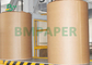 325 g / m2 350 g / m2 Biały górny papier pakowy do opakowania spożywczego 72 cm 76 cm