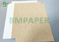 265 g / m2 350 g / m2 Błyszczący biały powlekany papier pakowy z powrotem na żywność 70 x 100 cm