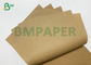 Dobra wytrzymałość 80gsm Niebielony Rozciągliwy worek Kraft Paper Jumbo Roll