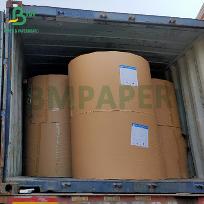 120gm Silny Wysokiej odporności na łzy Brązowy Cement Kraft Paper Roll