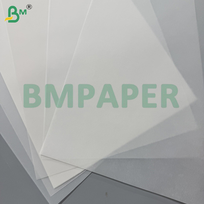 55-180gsm Wysokiej jakości kalka techniczna wielokolorowa, półprzezroczysty biały papier welinowy