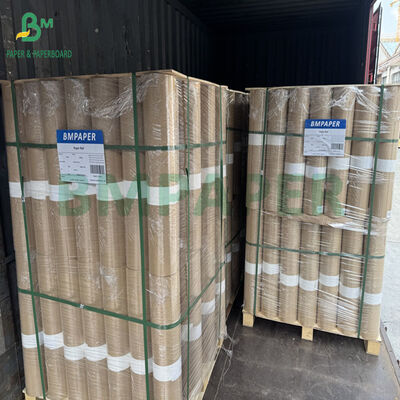75 gm 80 gm 72 cala 74 cala Perforated Underlayer Brown Paper Roll For Garment