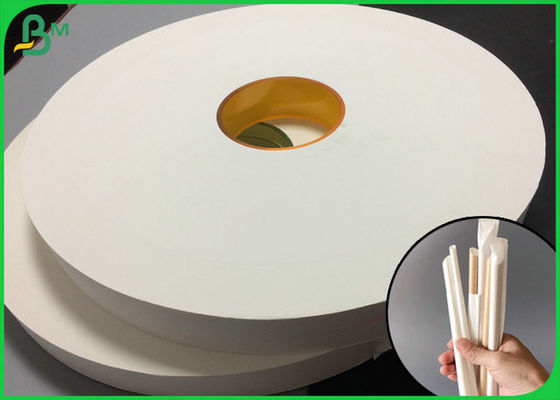 28gsm 38mm 44mm Biały papier do pakowania słomy do pakowania pojedynczej słomy